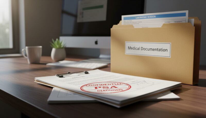 medicinska dokumentacija za dijagnozu PSA